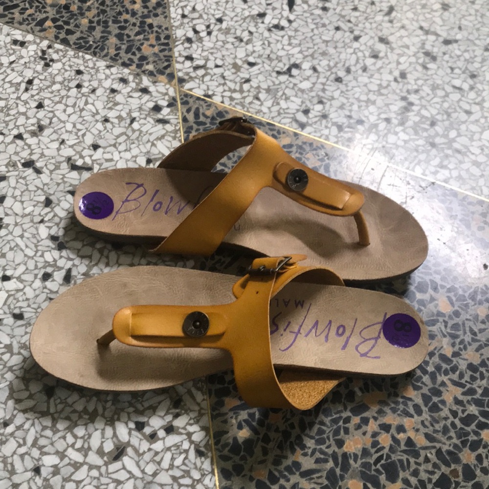 Yellow Sandals